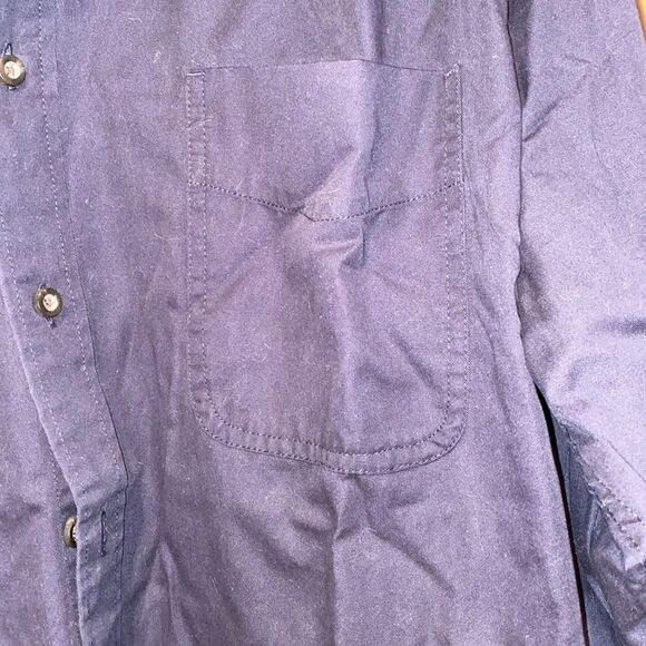 Mens Eddie Bauer button down relaxed fit shirt long sleeve XLT - Picture 4 of 14